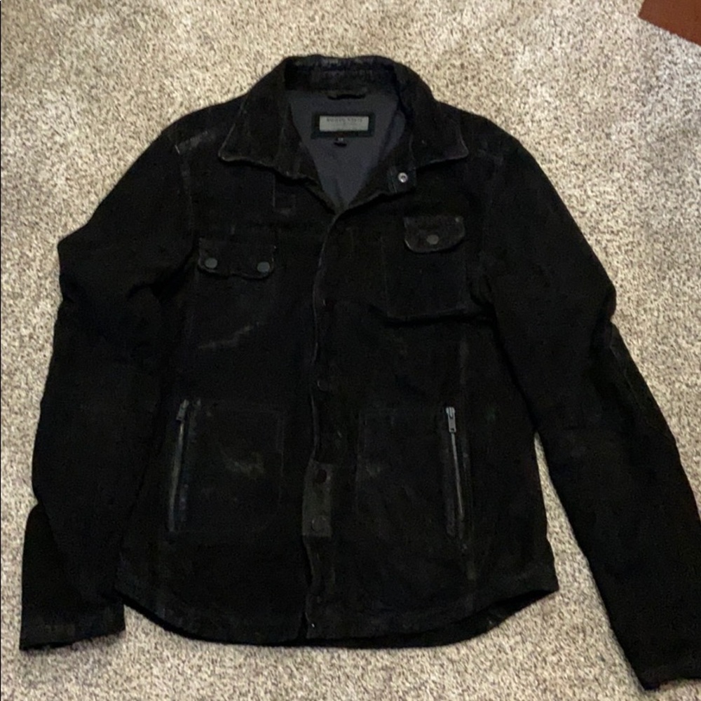 Rogue State Suede Moto/Biker Jacket